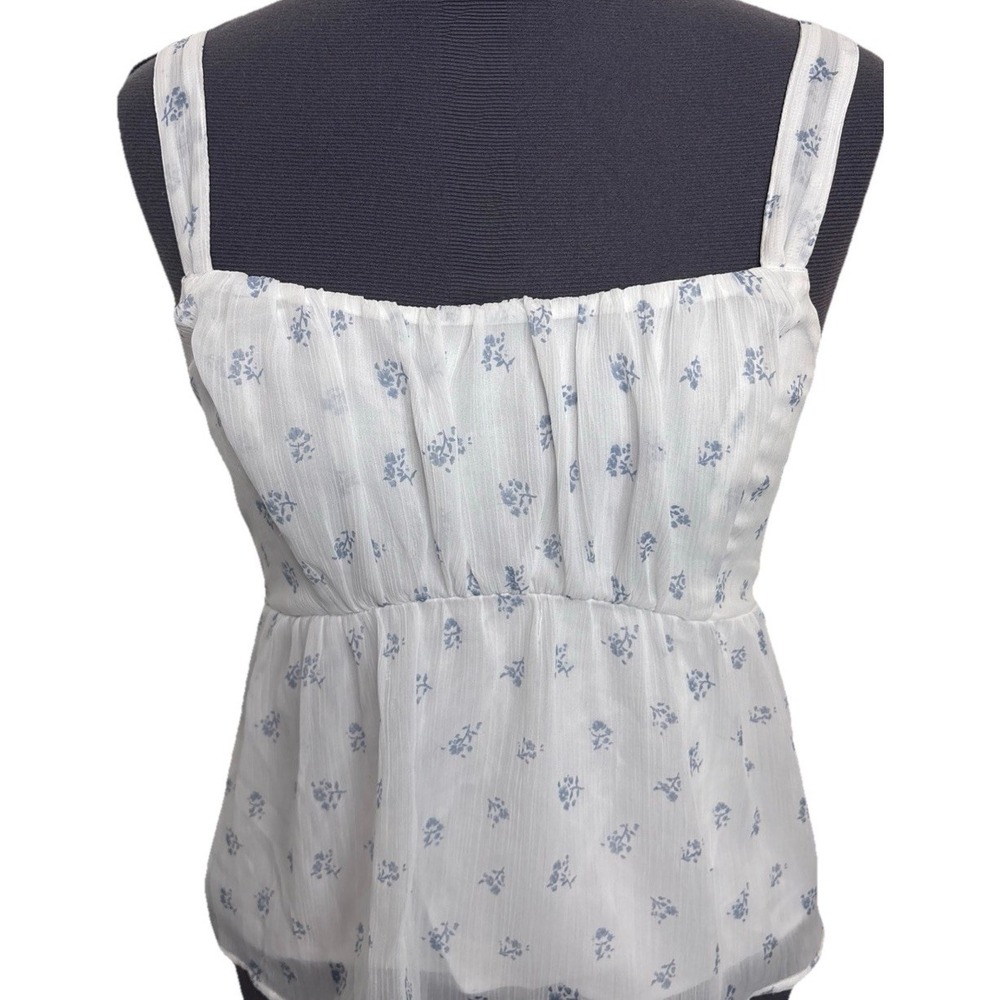 Abercrombie & Fitch Babydoll Top Womens Small Floral Y2K‎